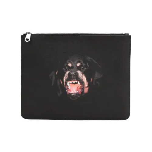 Givenchy ПВХ клатч средний женский черный