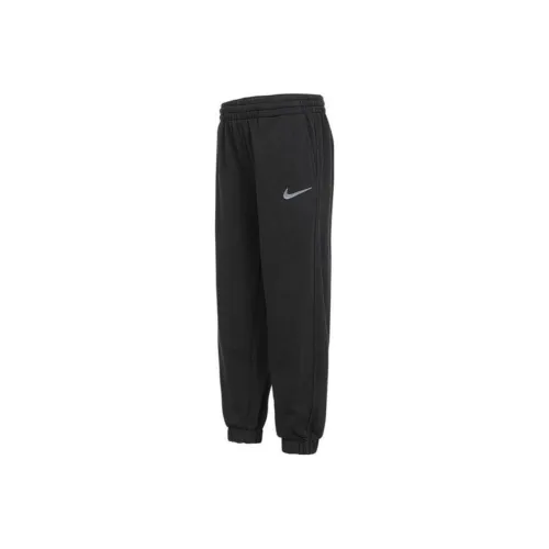 NIKE Черные Спортивные Брюки для Детей дошкольного возраста
