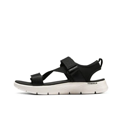 Skechers Пляжные сандалии Женские Черный Белый