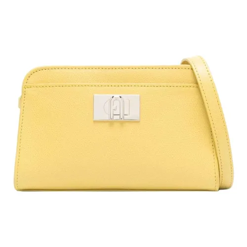 Furla Кожа Сумка через плечо Женская Желтая