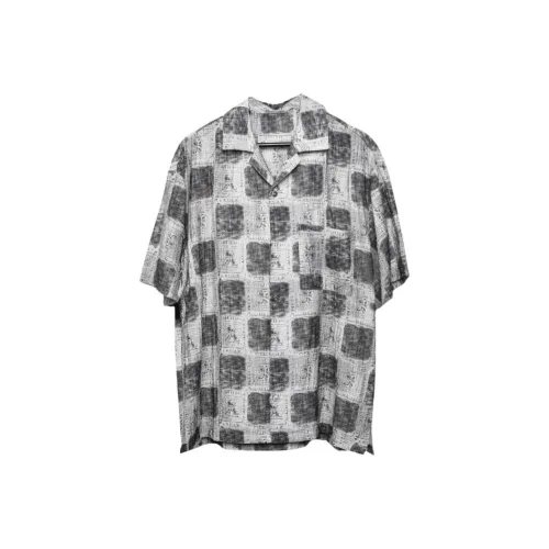 RAYSHOW Клетчатый Мужской Рубашки