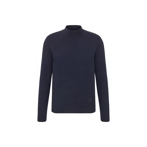 DIOR x PETER DOIG FW21 Трикотаж Мужской Морской Синий