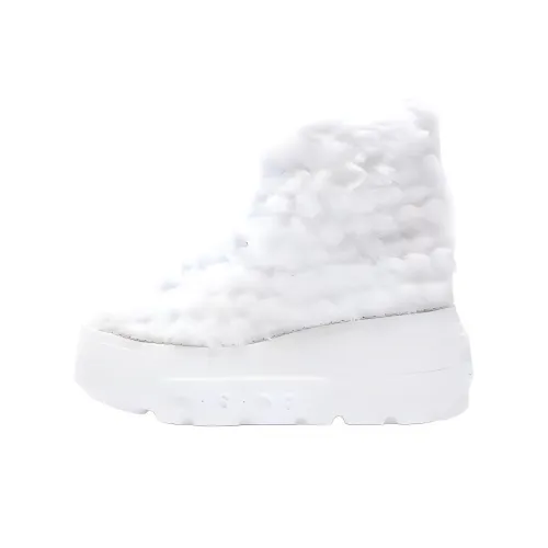 Casadei Nexus Maison Ortisei Высокие Топы Повседневная Обувь Женская Белая