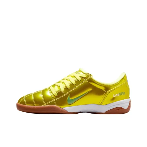 Nike Total 90 IIl IC IN Для помещений Противоскользящие Устойчивые к истиранию Легкие Футбольные бутсы Мужские Желтые