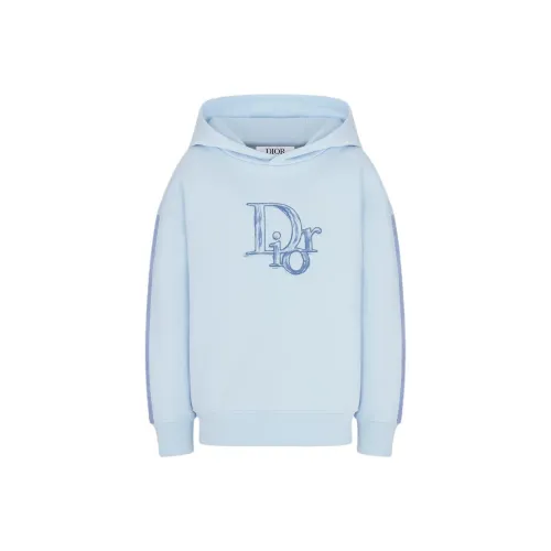 DIOR Свитшот SS25 Светло-Синий Детский