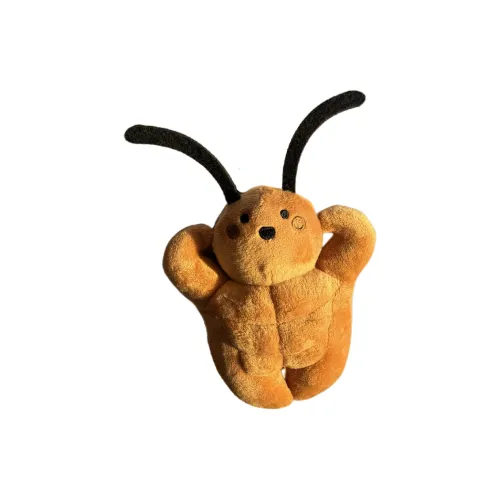 Jinnew Xiao Qiang имеет мышцы. Кукла плюшевая подвеска 12 см высота