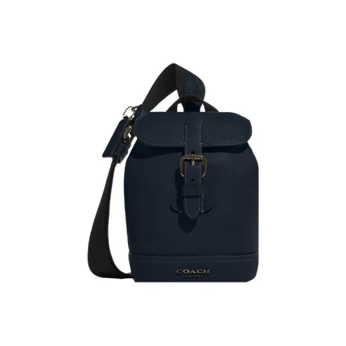 COACH Hudson Естественный Каменная Кожа Сумка через плечо Сумка на плечо Мужская