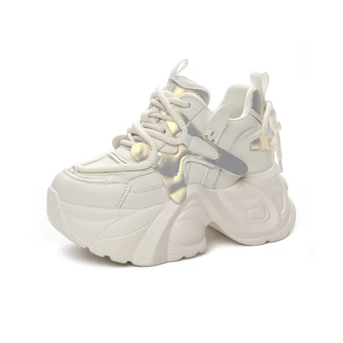 Shangjinni Низкий топ массивные кроссовки женские