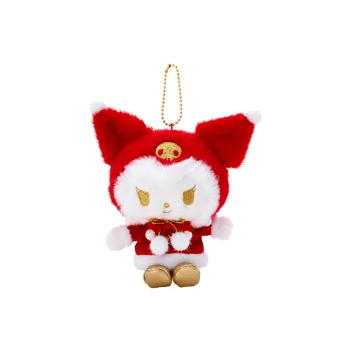 Sanrio Kuromi Christmas Collection Талисман Кукла Плюшевая Подвеска Высота 16 см