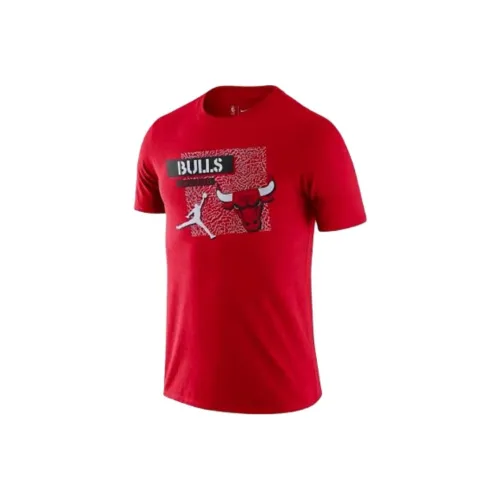 Jordan Apparel Red Men's T-Shirts Jordan Apparel Красные Мужские Футболки