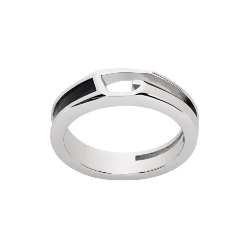 GIVENCHY Латунь Телячья кожа Кольца Мужской Серебряный