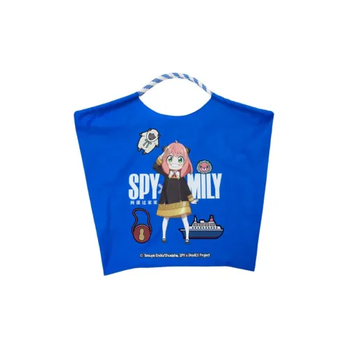 WOOLOO STAR Нейлон Anya Forger Сумка-тоут Стандартная Унисекс Синий