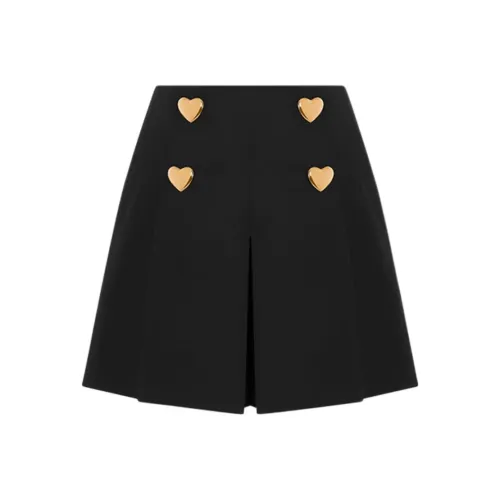 MOSCHINO Черные Женские Повседневные Шорты