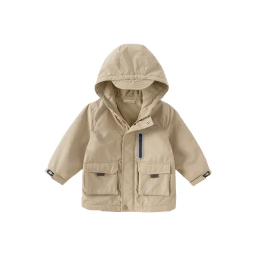 DAVE BELLA Хлопковый пуховик Хаки Темно-розовый для детей 3-7 лет