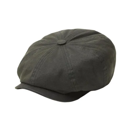 STETSON Хлопок Полиэстер Береты Унисекс Оливковый