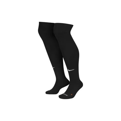 Nike SS23 Баскетбол Софтбол Over The Носки до икры Бедро high Носки Унисекс 2 шт черный