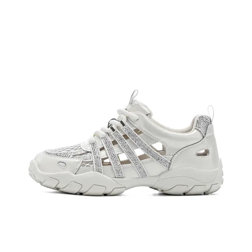 AQUASCUTUM Дышащий и Легкий Низкий Топ Кроссовки с Толстой Подошвой Женские