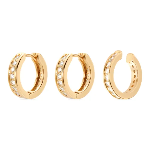 Roxanne Assoulin Золотой Покрытый Серьги из Латунь Женские Золотой