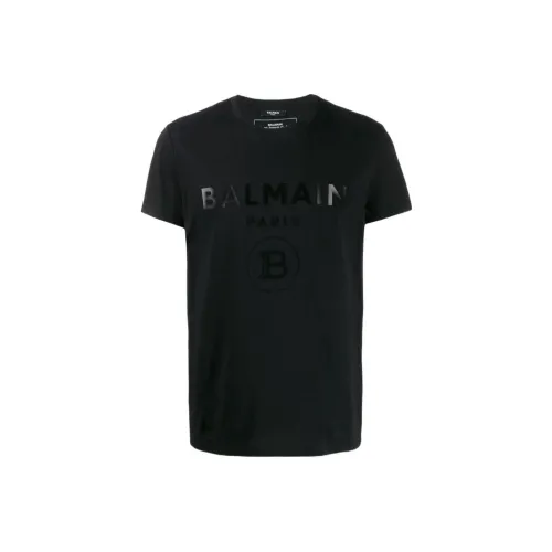 BALMAIN Мужские черные T-рубашки