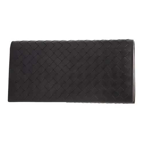 Bottega Veneta Кожа Кошелек Клатч Мужской Черный