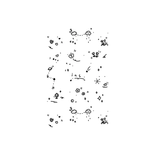 SHITIAN Земля Мелкий предмет Многоцветный Tattoo Стикер