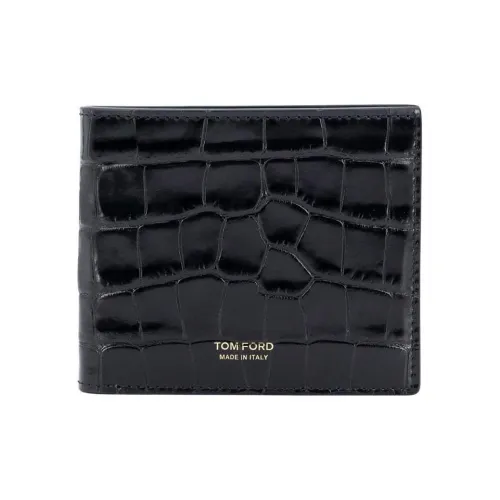 TOM FORD Кожа Кошелек Мужской Черный