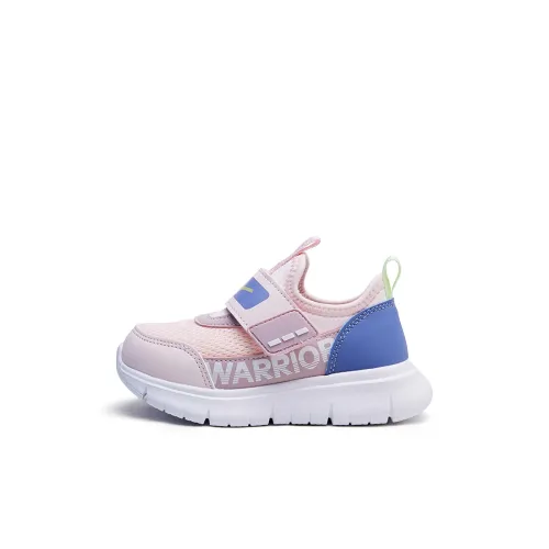Warrior Slip-resistant Abrasion-resistant Breathable Kids Lifestyle Shoes Pink Blue Baby Warrior Противоскользящие Устойчивые к износу Дышащие Детские Лайфстайл Обувь Розовый Синий Малыш