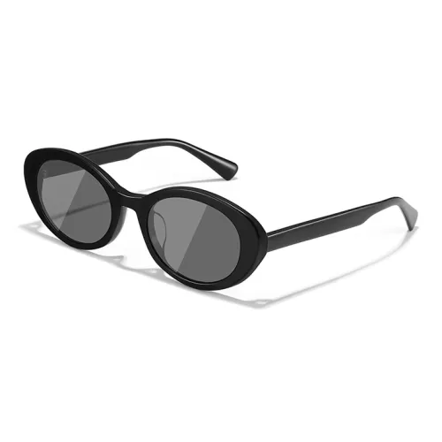 BERTHA Пластиковая оправа OVAL SUNGLASSES Унисекс