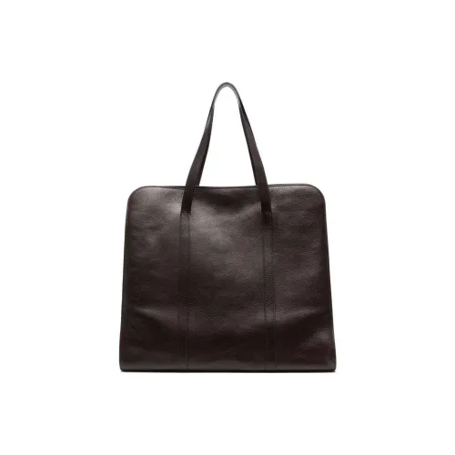 THE ROW Телячья кожа Тоут Сумка Сумка для покупок Сумка Мужская Chocolates Коричневый