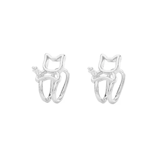 MIDNIGHT MOMENT Сплав Нижняя заколка Серьги On Женские