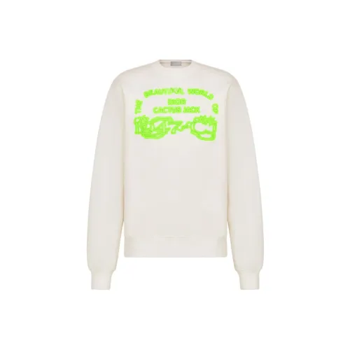 DIOR x Travis Scott FW22 Толстовка Мужской Белый