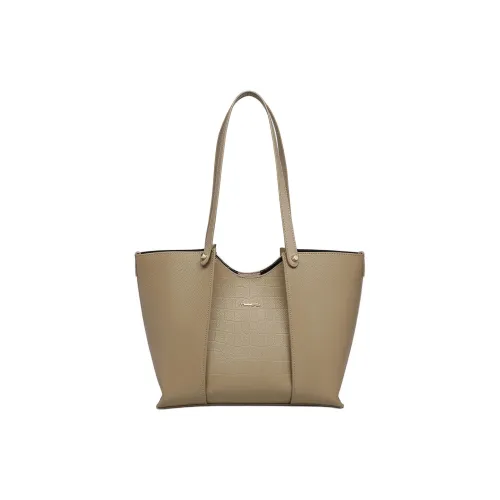 MILLIE'S Сумка через плечо из коровьей кожи стандартная женская слоновая серо-черная