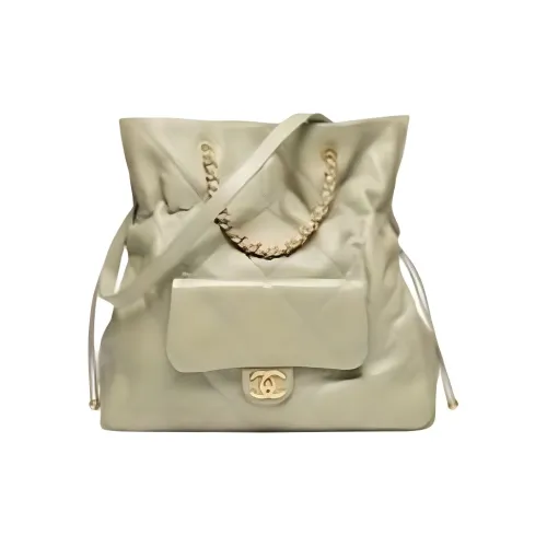 CHANEL Lambskin One Shoulder Bag Women's Green CHANEL Lambskin Одно плечо Сумка Женская Зеленая