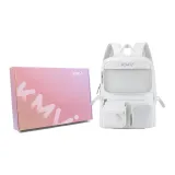 Белая подарочная коробка набор (Подарок не в комплекте, карман для разделения мокрого и сухого)