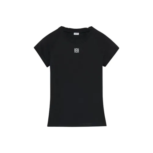 LOEWE Совместное издание Черные Женские T-рубашки
