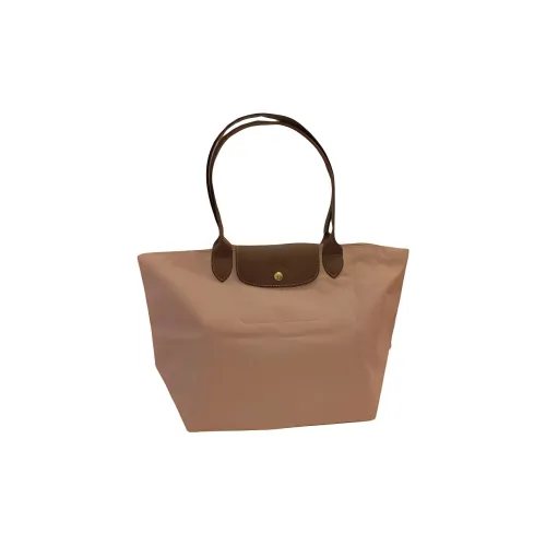 LONGCHAMP Le Pliage Нейлон Сумка-тоут Сумка для покупок Сумка среднего размера Женская Розовая