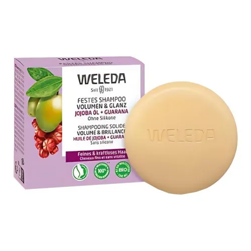 Weleda Блестящий и Гладкий Шампунь Увлажняющий Очищающий 50 г