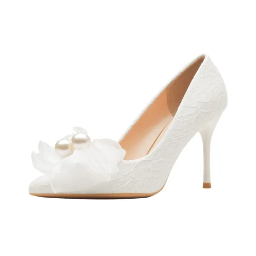 GOSO Узкий каблук Высокие каблуки Женские Белые