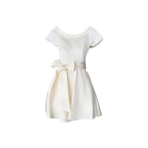 AFGGD Короткий рукав Платье Женское