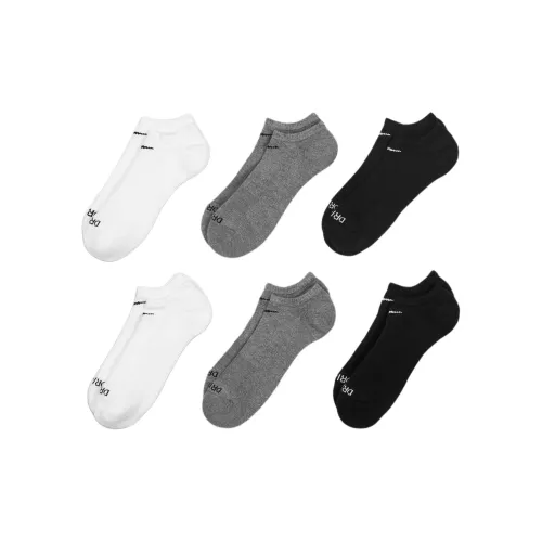 Nike Тренировки No Show Носки 6 пар носков для лодыжки Мужские