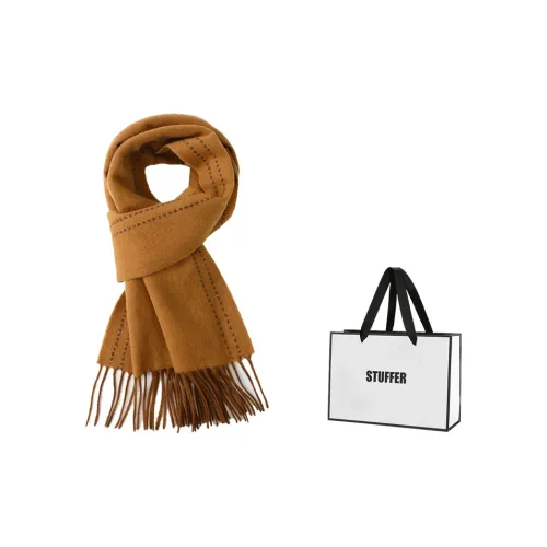 STUFFER 100% шерсть Вязаные шарфы Унисекс