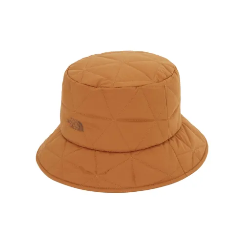 THE NORTH FACE Лоскутное шитье Вышивка Bucket Hats Unisex Коричневый Черный Белый