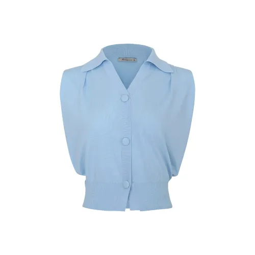 Amyenjoylife Синие Женские Рубашки