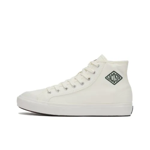LACOSTE Backcourt High Топ Скейтборд Кроссовки Мужские Экрю