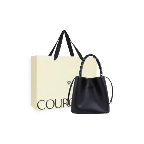 COURONNE Коровья кожа Портативный Одно плечо Через плечо Маленький Женский Мокко