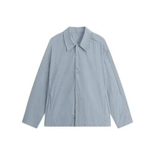 MODE COMMUTER Синий Серый Мужская Рубашка