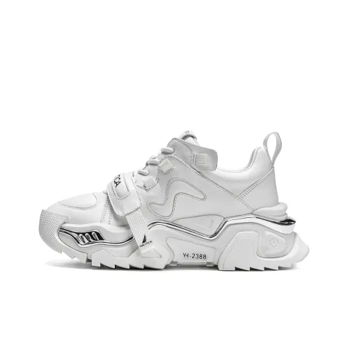 NAUTICA Дышащий Moisture Wicking Увеличение Высоты Низкий Топ Толстая Подошва Женские Кроссовки