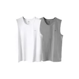 Круглый вырез, 2 упаковки (белый + фотиния серый), 2 упаковки - легко мочится и экономит деньги!