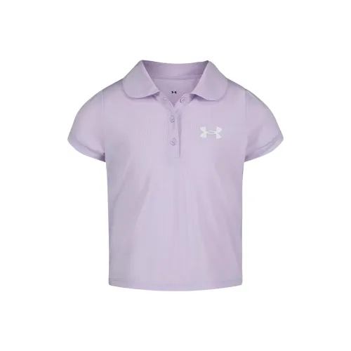 Under Armour Фиолетовые Детские Футболки