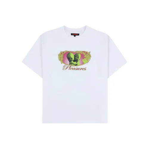 PLEASURES SS25 T-Shirt Мужской Белый